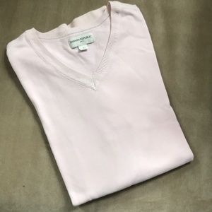 Banana Republic Pink V Neck Sweater